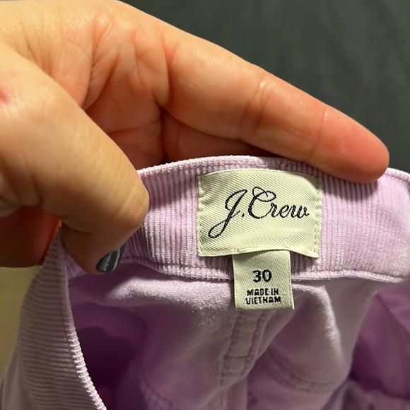 J. Crew Pink Corduroy Pants Size 30 - Picture 5 of 8